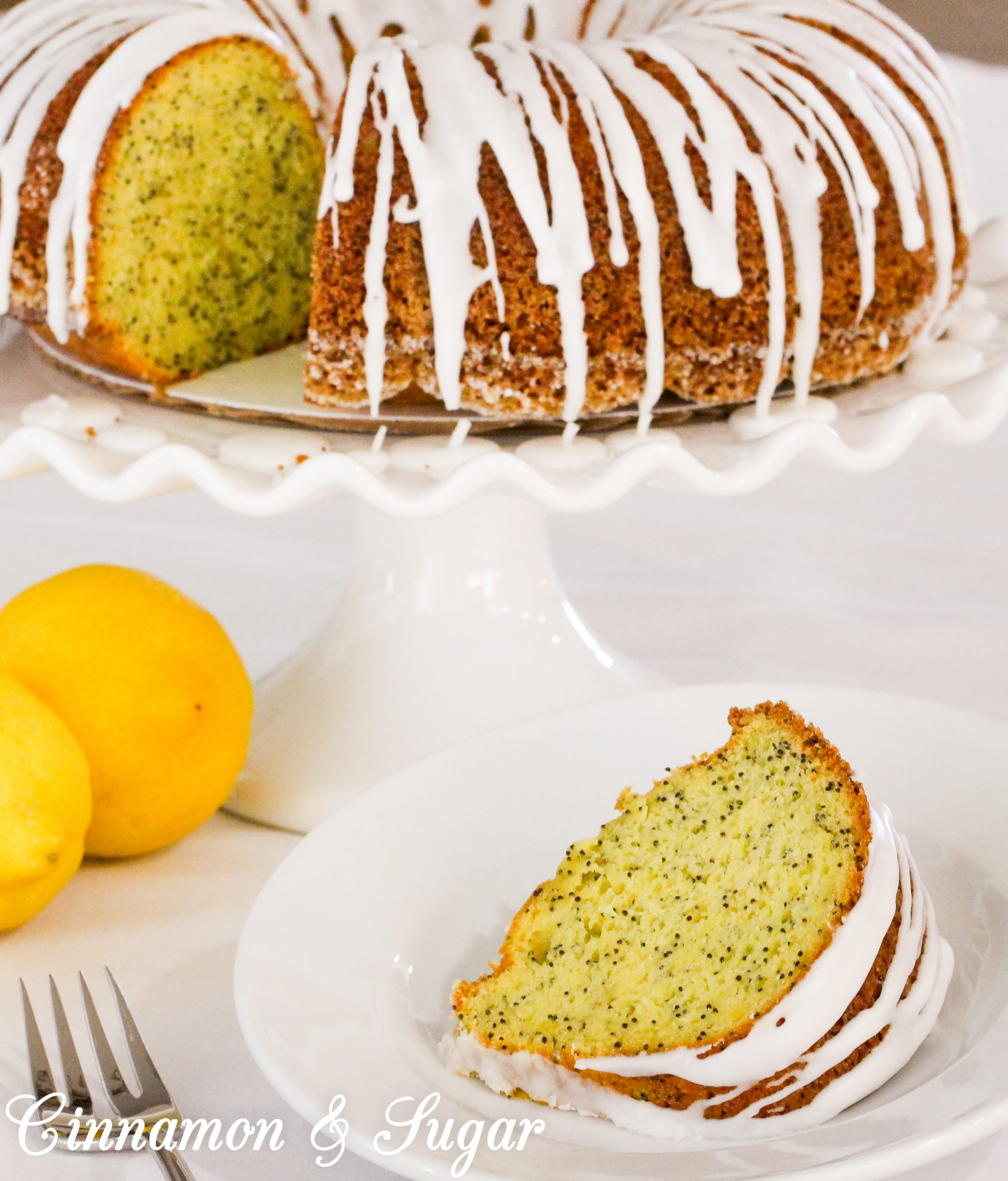 Lemon Poppy Seed Bundt Cake